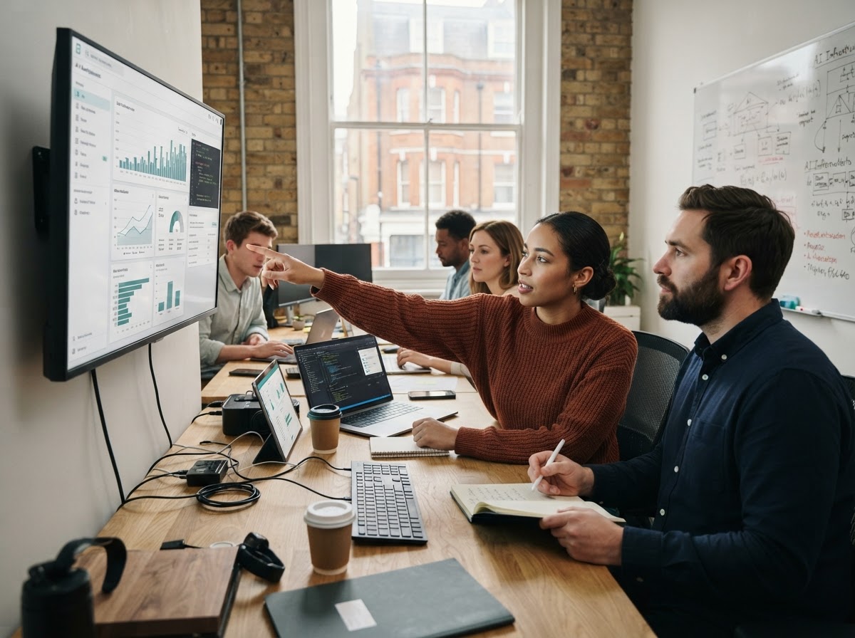 fier capœuvre ai analyst reviewing consolidated portfolio data across multiple exchange accounts